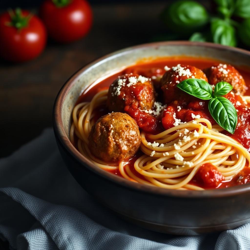 Spaghetti Meatballs